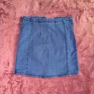 brandy melville denim skirt